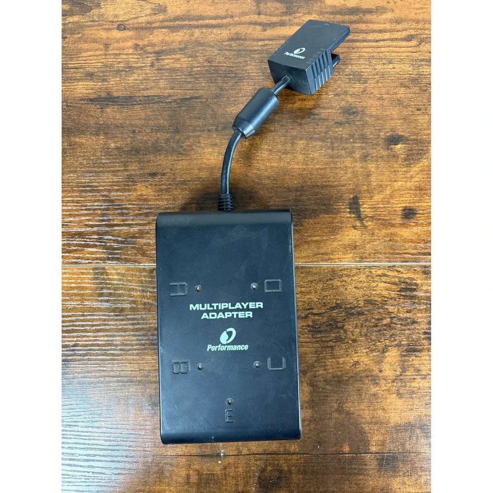 Performance Multiplayer Adapter M4300 for Sony PlayStation 1 PS1 Multitap Black